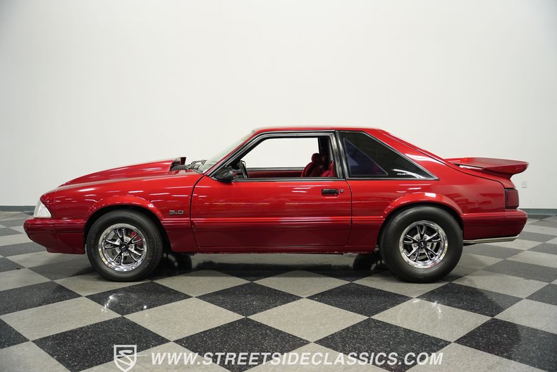 Ford-Mustang-1987-Red-Red-1