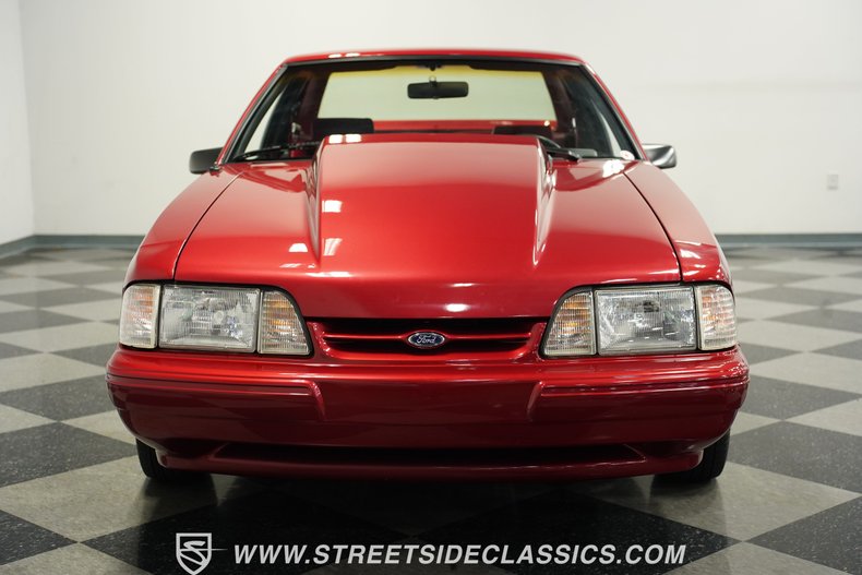 Ford-Mustang-1987-Red-Red-14