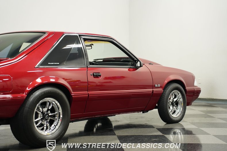 Ford-Mustang-1987-Red-Red-26