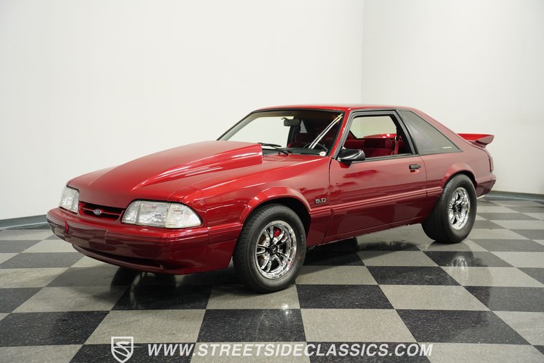 Ford-Mustang-1987-Red-Red-4