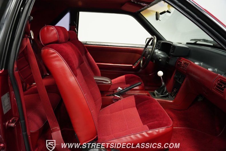 Ford-Mustang-1987-Red-Red-44
