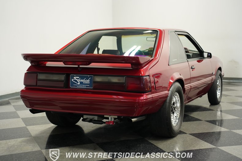 Ford-Mustang-1987-Red-Red-49