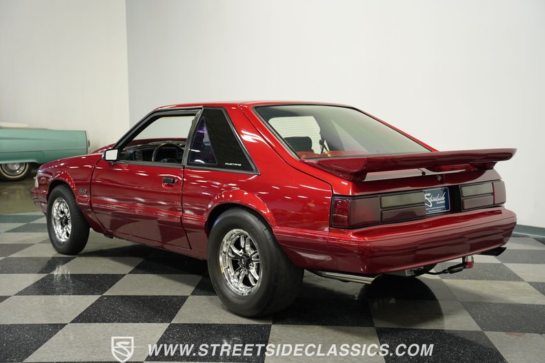 Ford-Mustang-1987-Red-Red-6