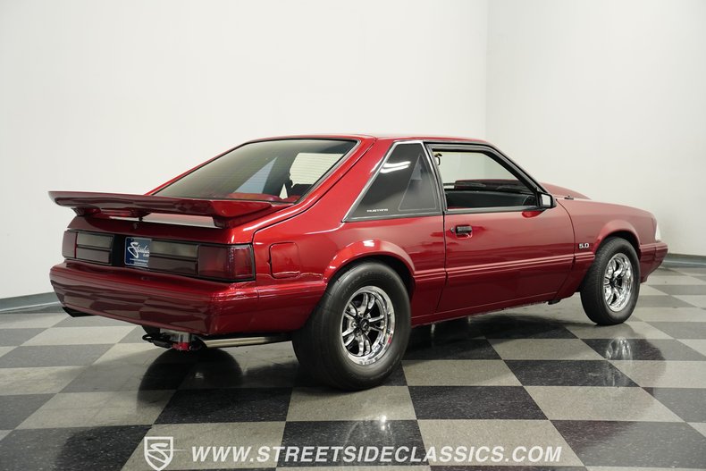Ford-Mustang-1987-Red-Red-9