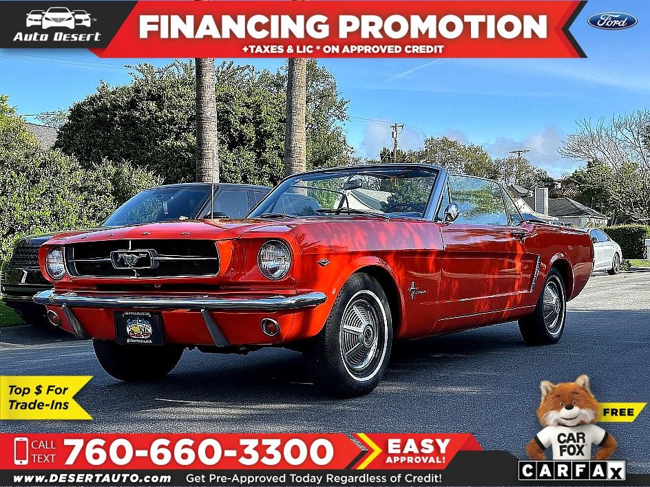 Ford Mustang Convertible V8 1965 Convertible