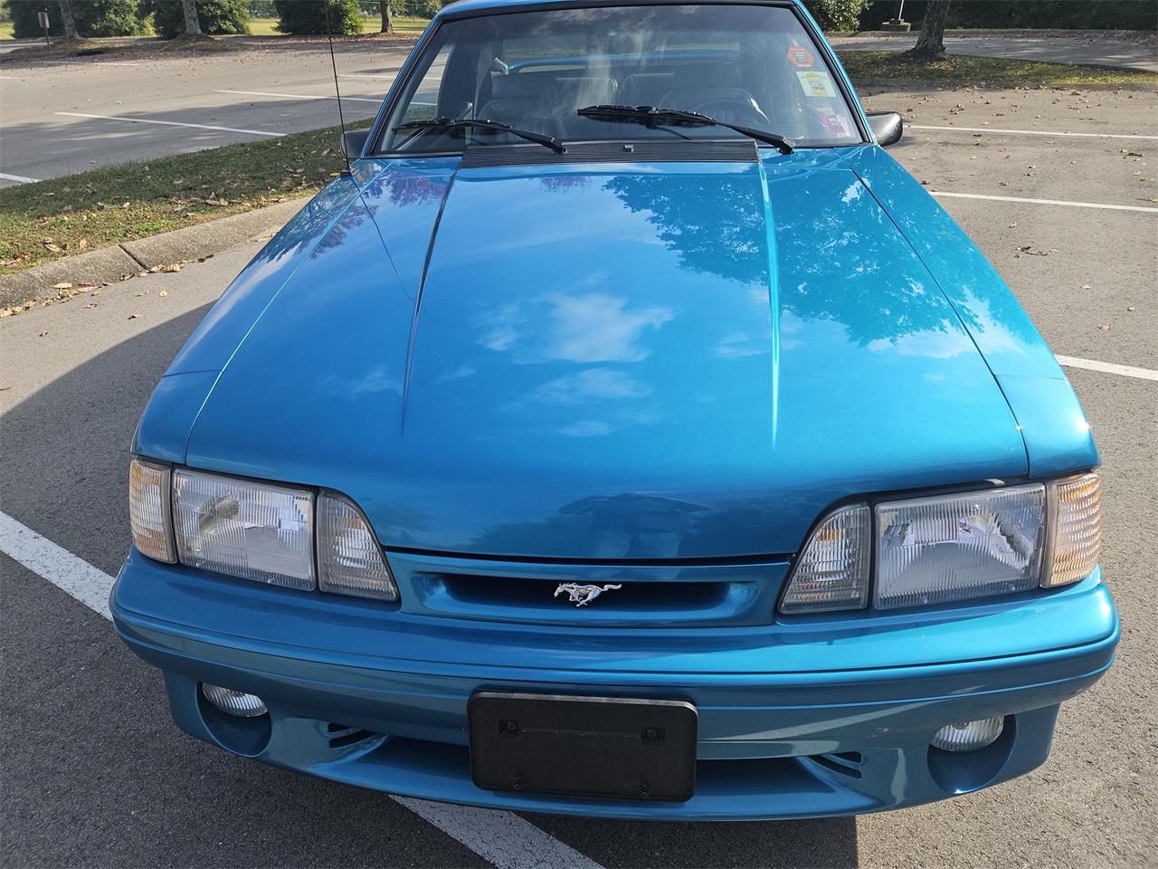 Ford-Mustang-cobra-1993-Teal-Gray-1