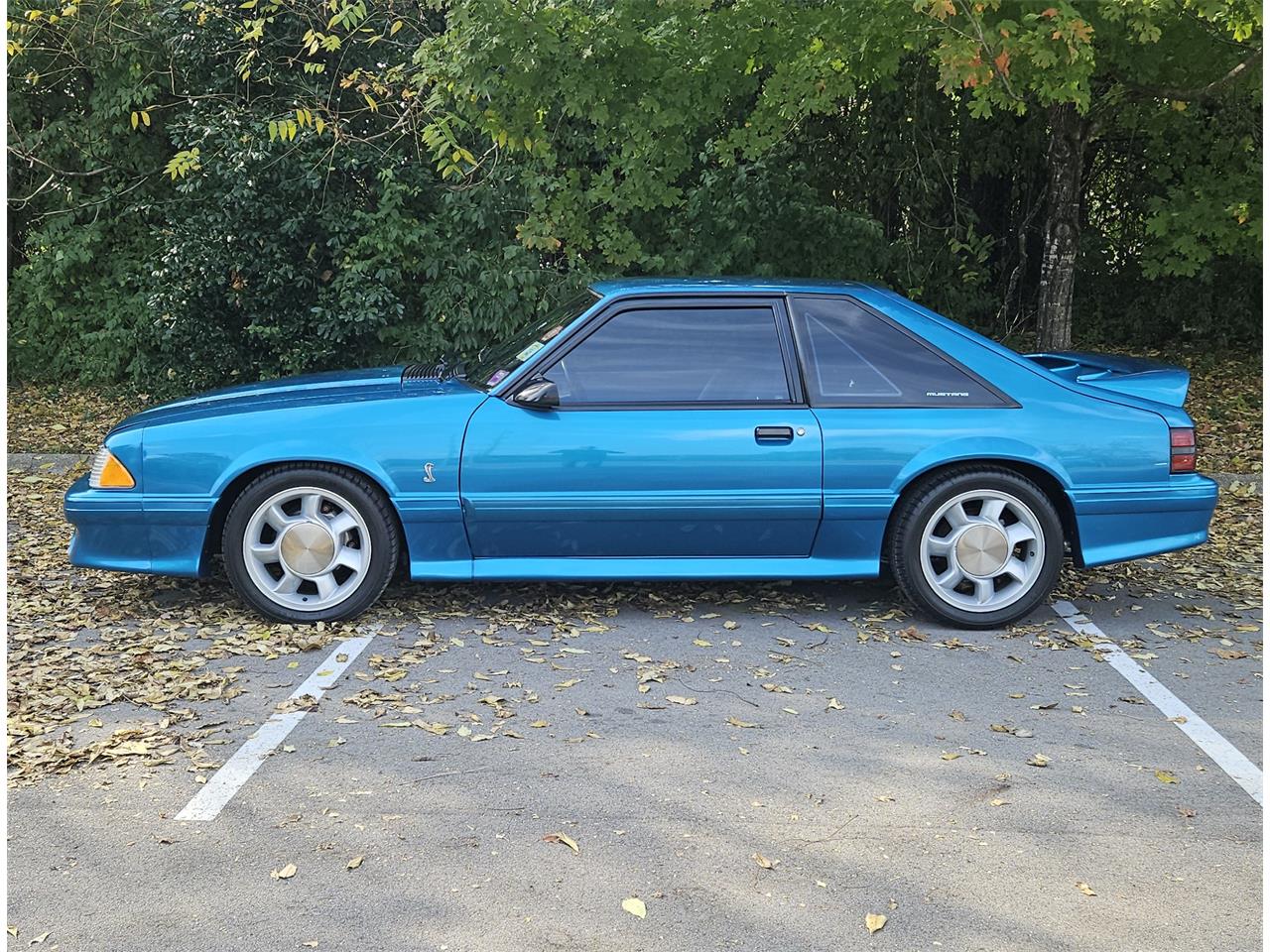 Ford-Mustang-cobra-1993-Teal-Gray-3