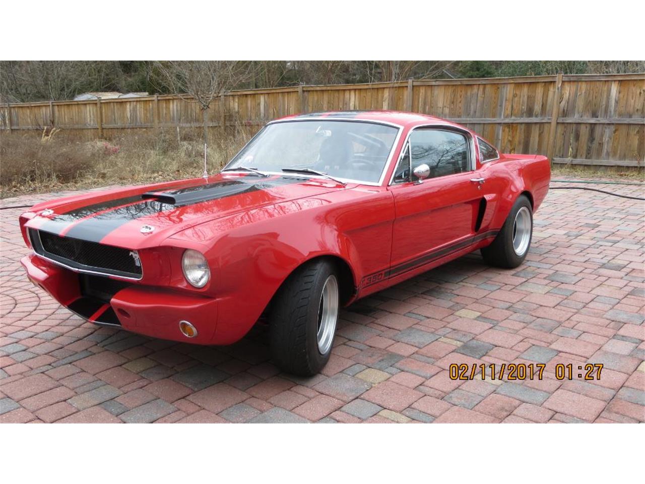 Ford-Mustang-gt350-1965-Red-Black