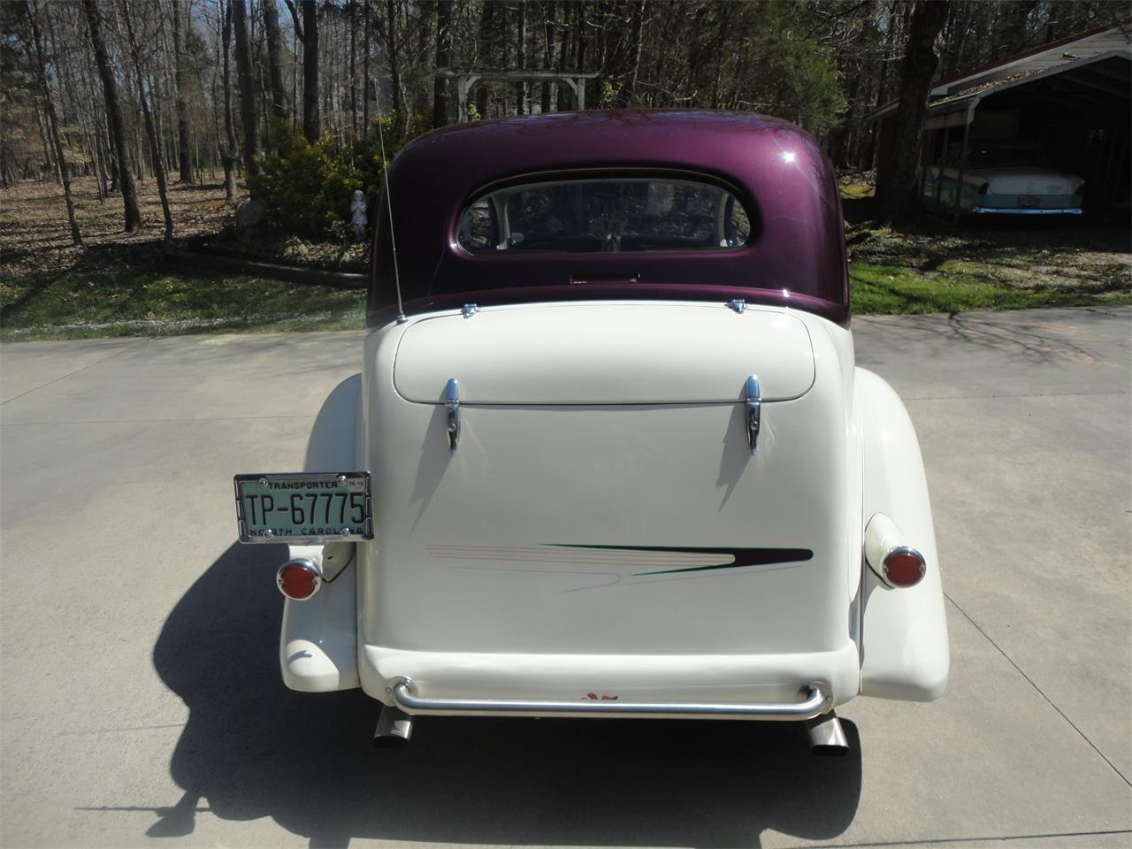 Ford-Sedan-1935-Purple-amp-White-White-Leather-4
