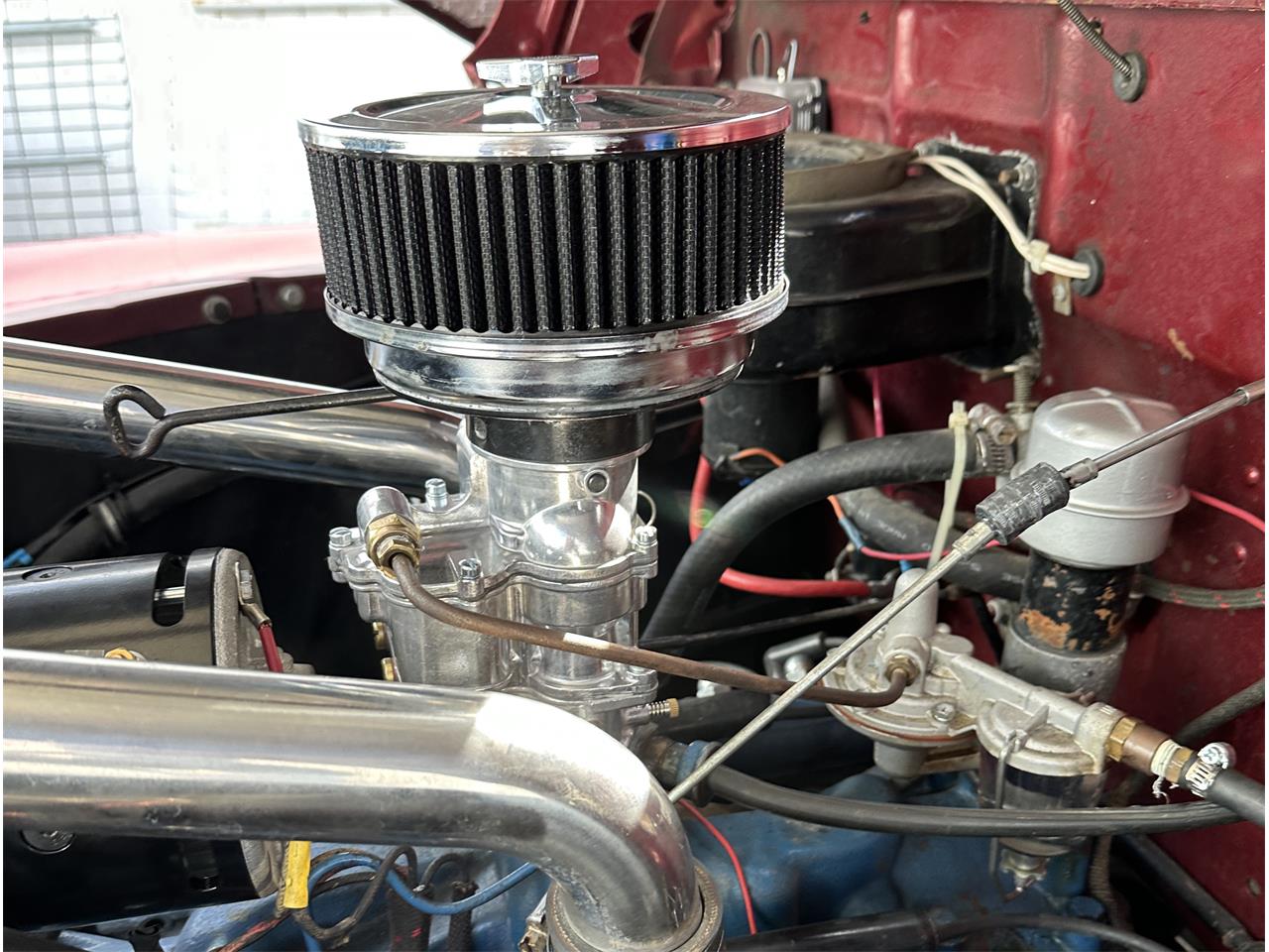 Ford-Super-deluxe-1948-Burgundy-Gray-9