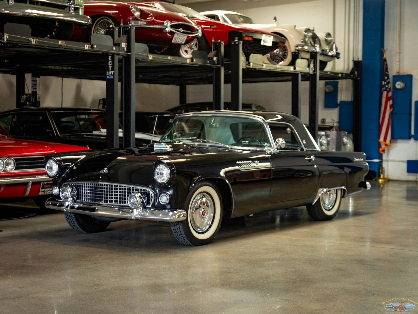 Ford Thunderbird 1955 2 Door Convertible