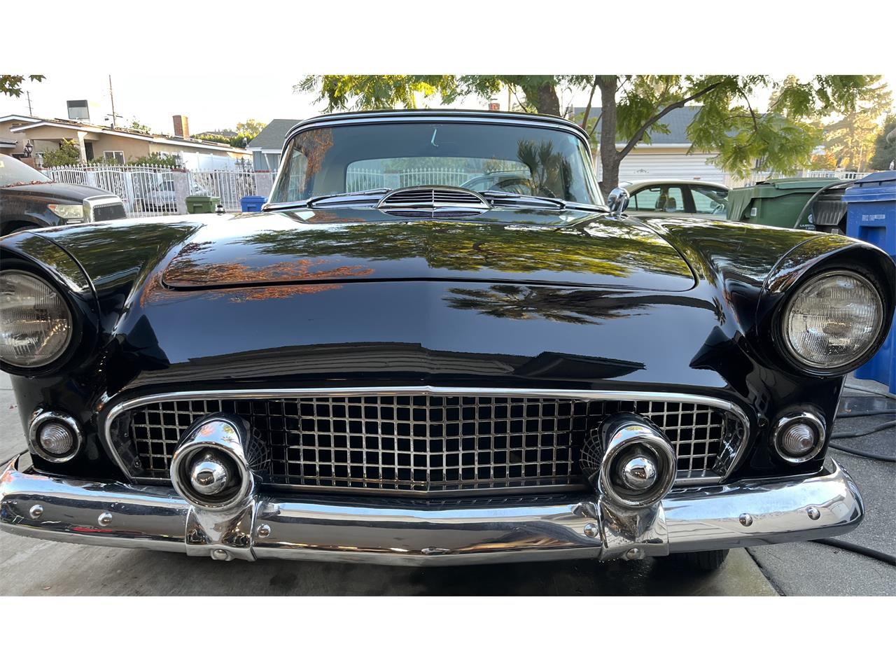 Ford-Thunderbird-1955-Black-Black-and-White-6