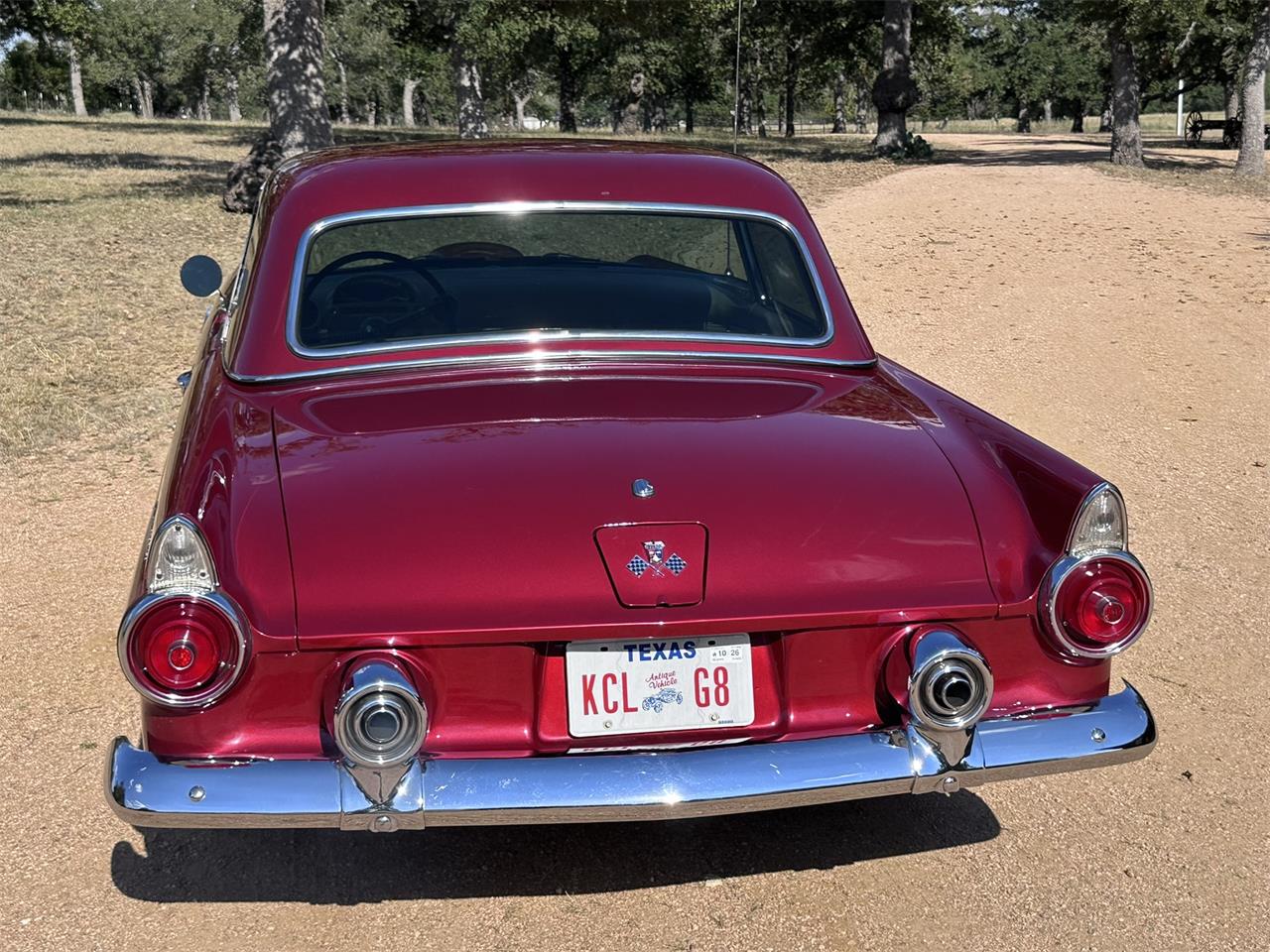 Ford-Thunderbird-1955-Inferno-Red-Off-White-56