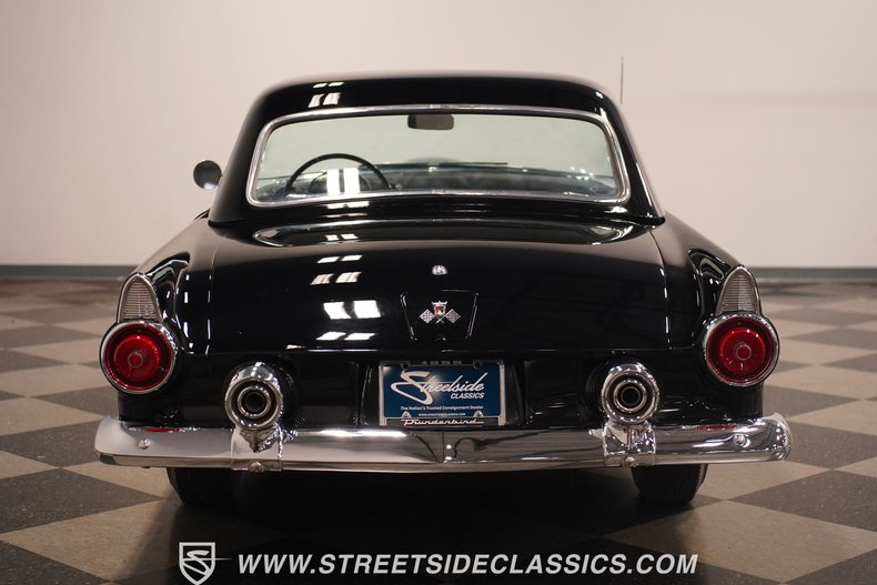 Ford-Thunderbird-1955-Raven-Black-White-22