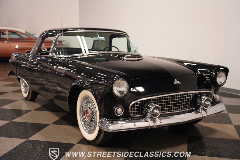 Ford-Thunderbird-1955-Raven-Black-White-27