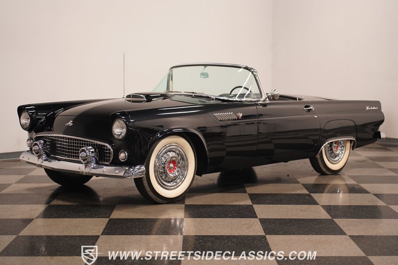 Ford-Thunderbird-1955-Raven-Black-White-5