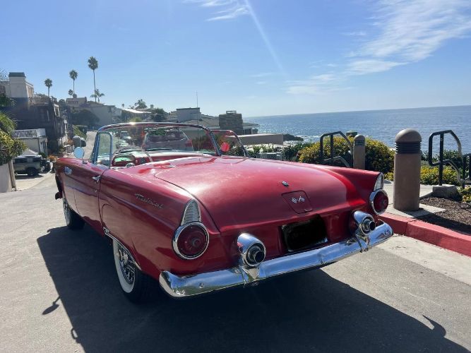 Ford-Thunderbird-1955-Red-1