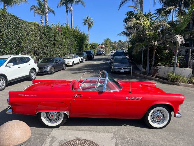 Ford-Thunderbird-1955-Red-10