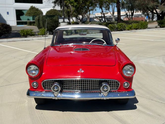 Ford-Thunderbird-1955-Red-13