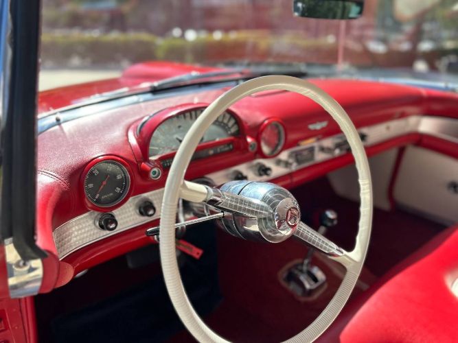 Ford-Thunderbird-1955-Red-6