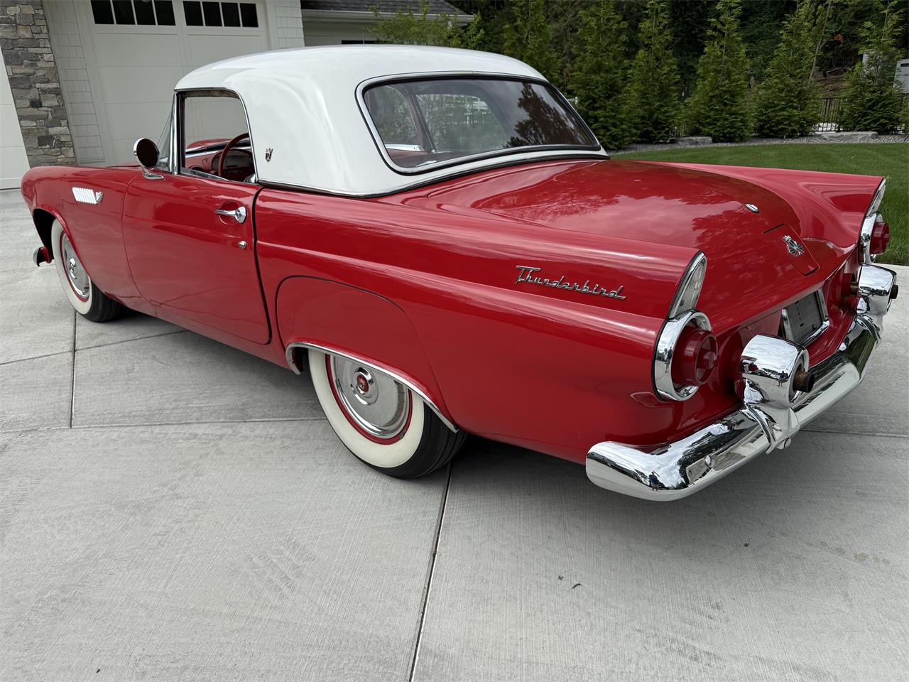 Ford-Thunderbird-1955-Red-RedWhite-15