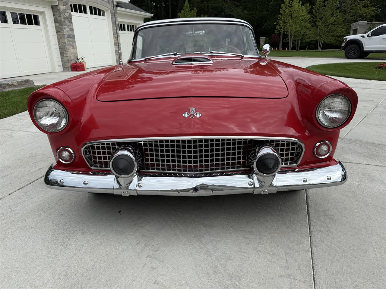 Ford-Thunderbird-1955-Red-RedWhite-4