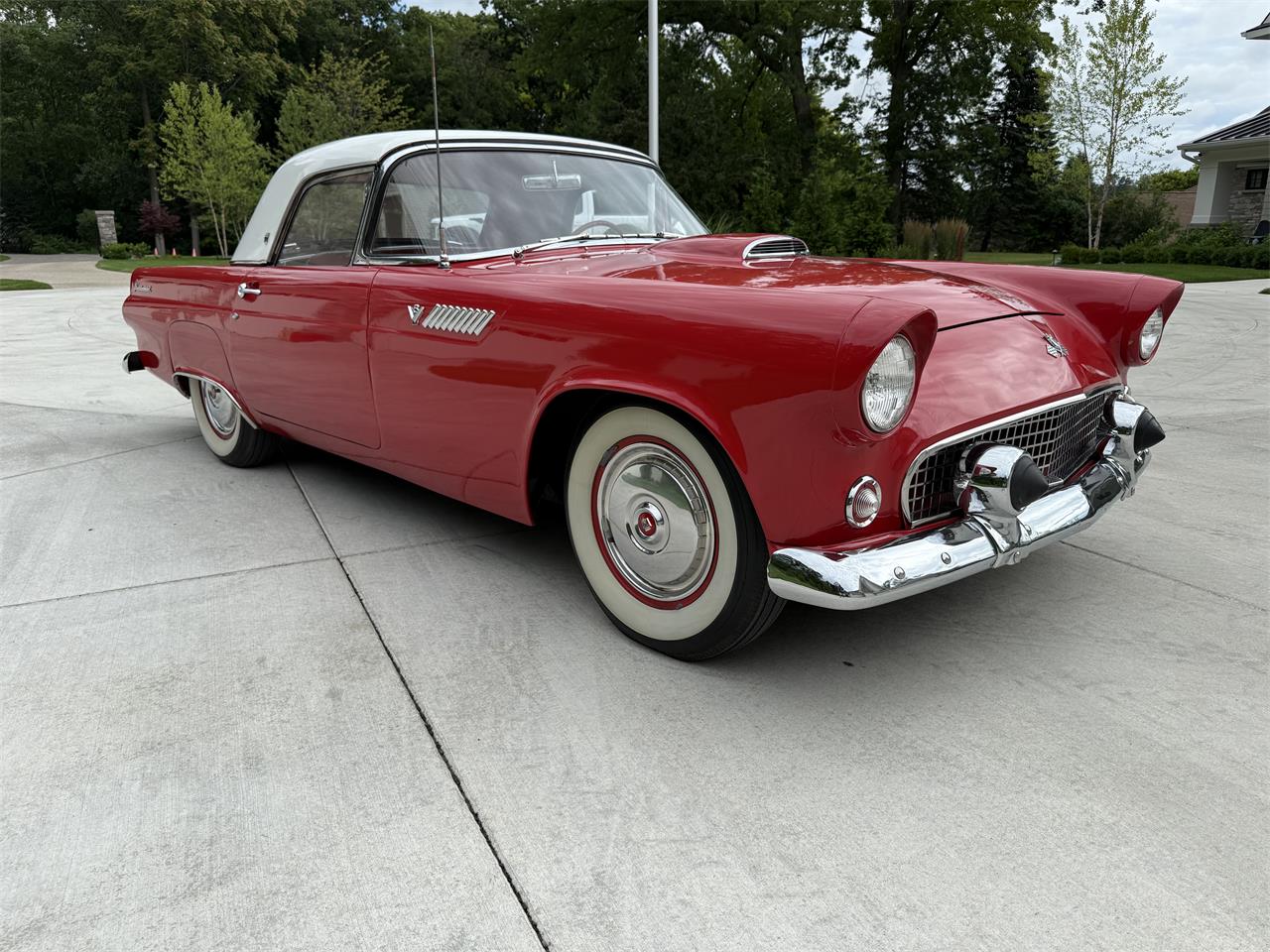 Ford-Thunderbird-1955-Red-RedWhite-8