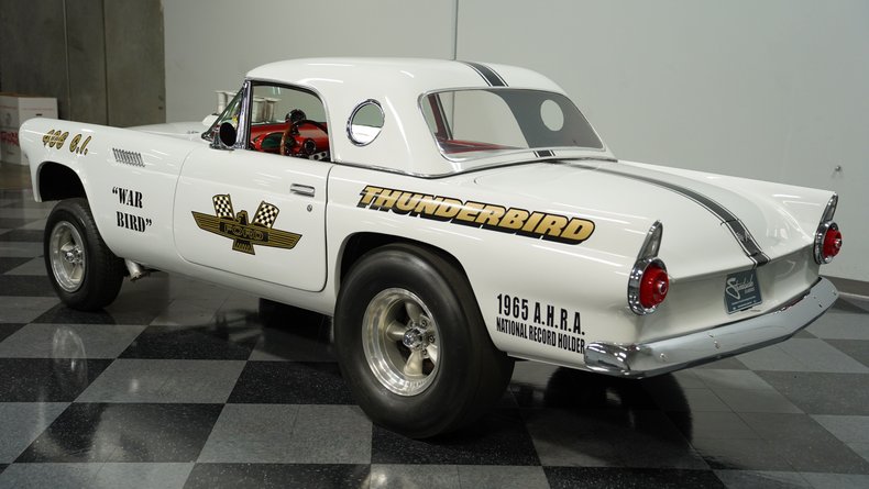Ford-Thunderbird-1955-White-Red-10