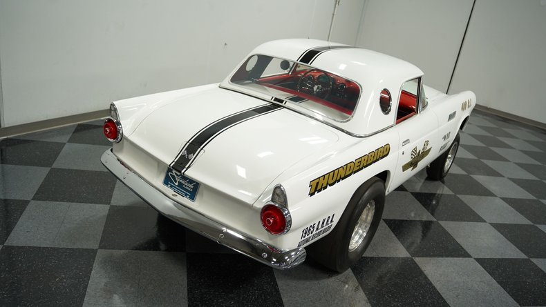 Ford-Thunderbird-1955-White-Red-18