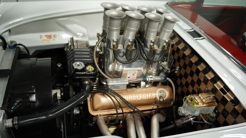 Ford-Thunderbird-1955-White-Red-21