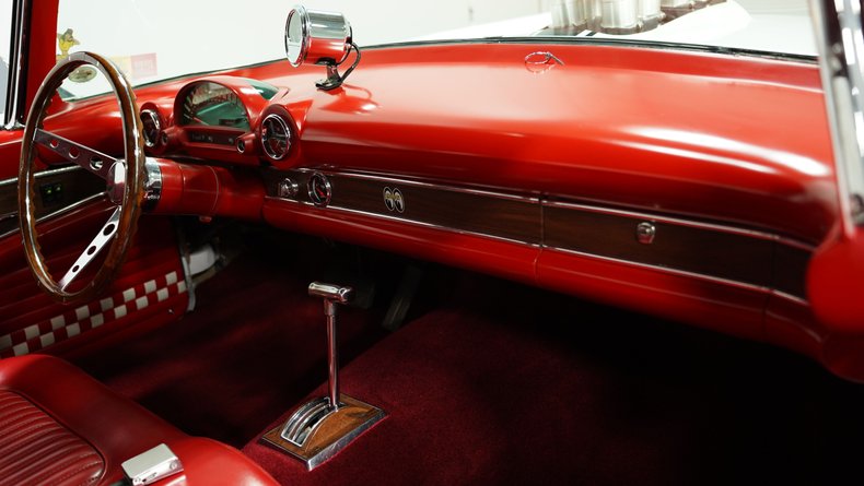 Ford-Thunderbird-1955-White-Red-32