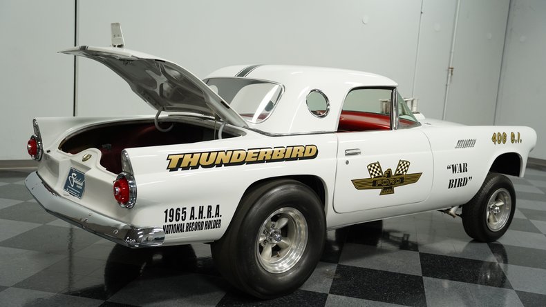 Ford-Thunderbird-1955-White-Red-33