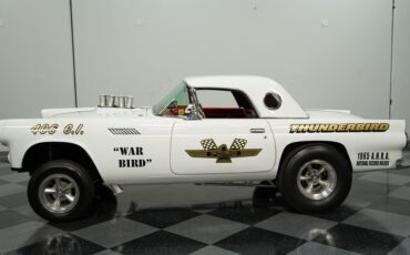 Ford-Thunderbird-1955-White-Red