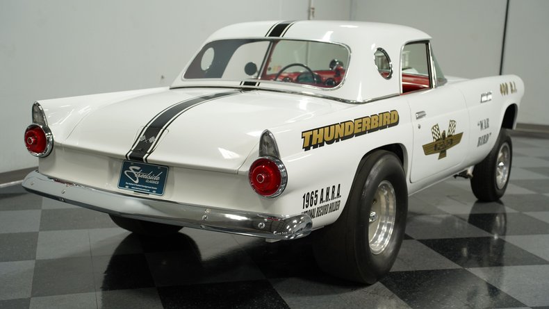 Ford-Thunderbird-1955-White-Red-40