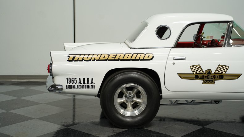 Ford-Thunderbird-1955-White-Red-5
