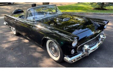 Ford-Thunderbird-1956-Black-BlackWhite