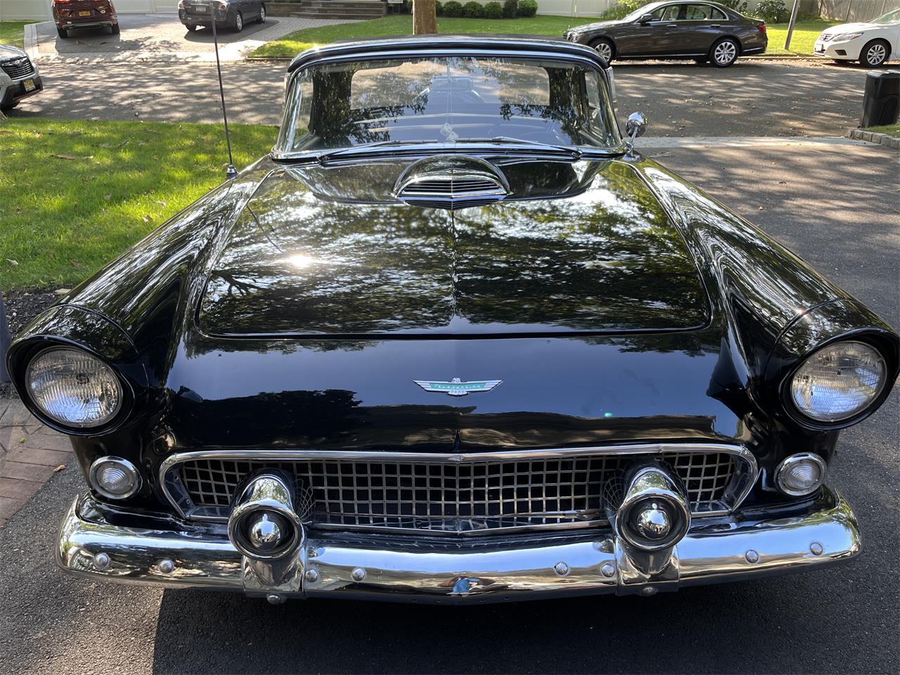 Ford-Thunderbird-1956-Black-BlackWhite-7