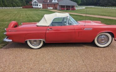 Ford-Thunderbird-1956-Bright-RedWhite-Top-BlackWhite-6