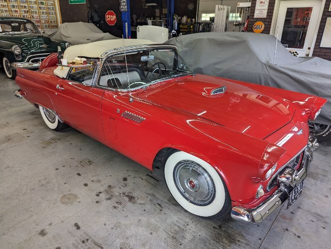 Ford-Thunderbird-1956-Bright-RedWhite-Top-BlackWhite-9