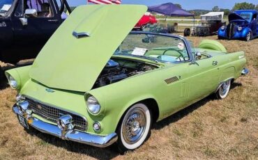 Ford-Thunderbird-1956-Green-Greenwhite