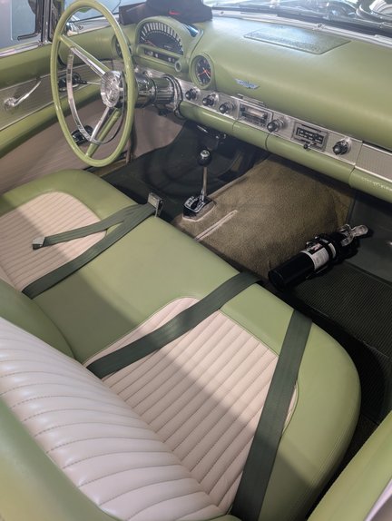 Ford-Thunderbird-1956-Green-Greenwhite-6