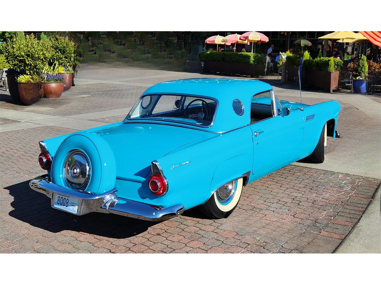 Ford-Thunderbird-1956-Peacock-Blue-WhiteBlack-2