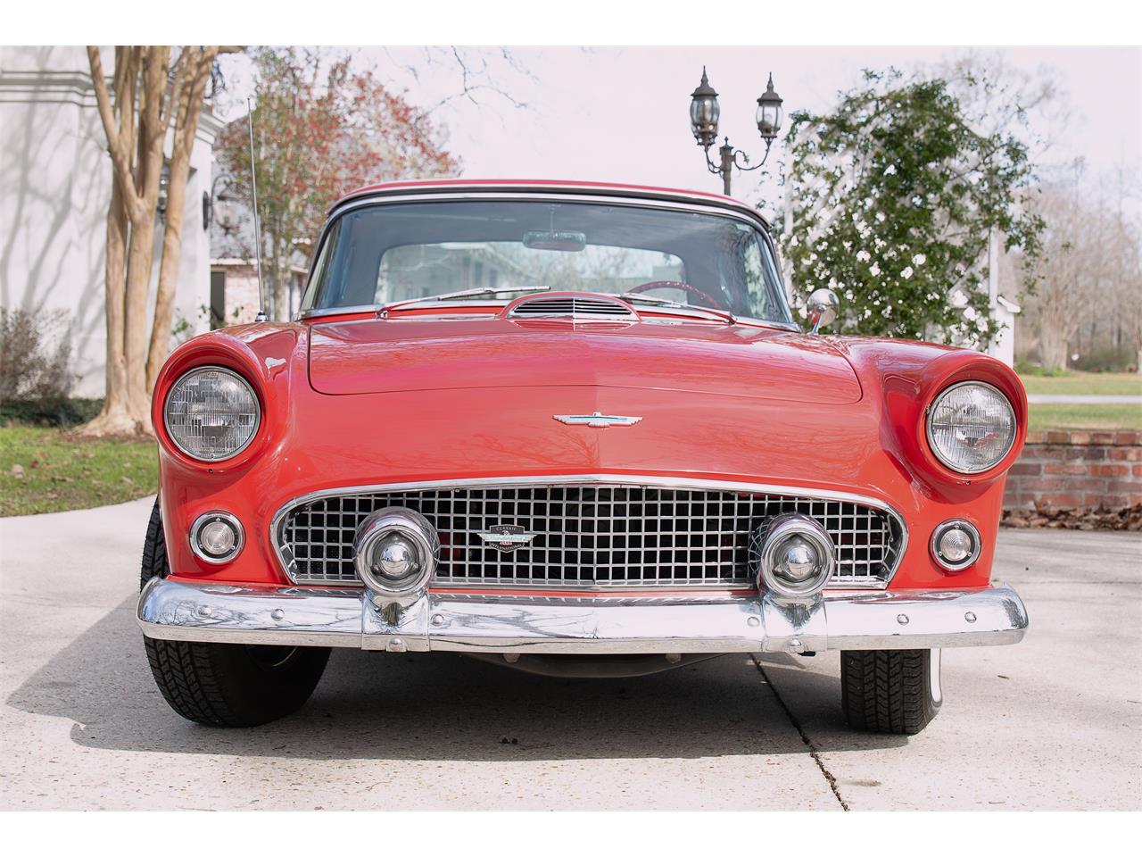 Ford-Thunderbird-1956-Red-Red-1