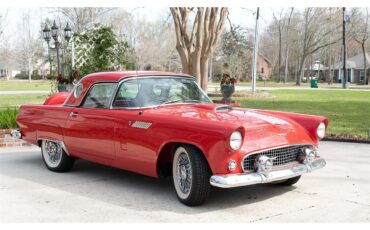 Ford-Thunderbird-1956-Red-Red