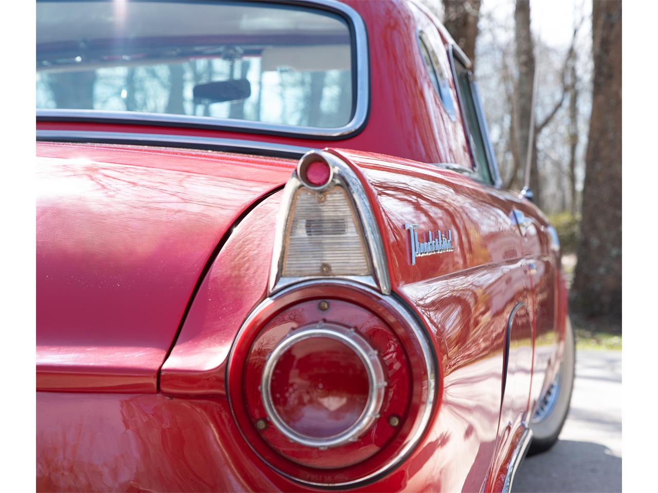 Ford-Thunderbird-1956-Red-Red-2