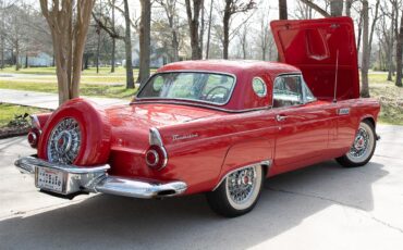 Ford-Thunderbird-1956-Red-Red-9