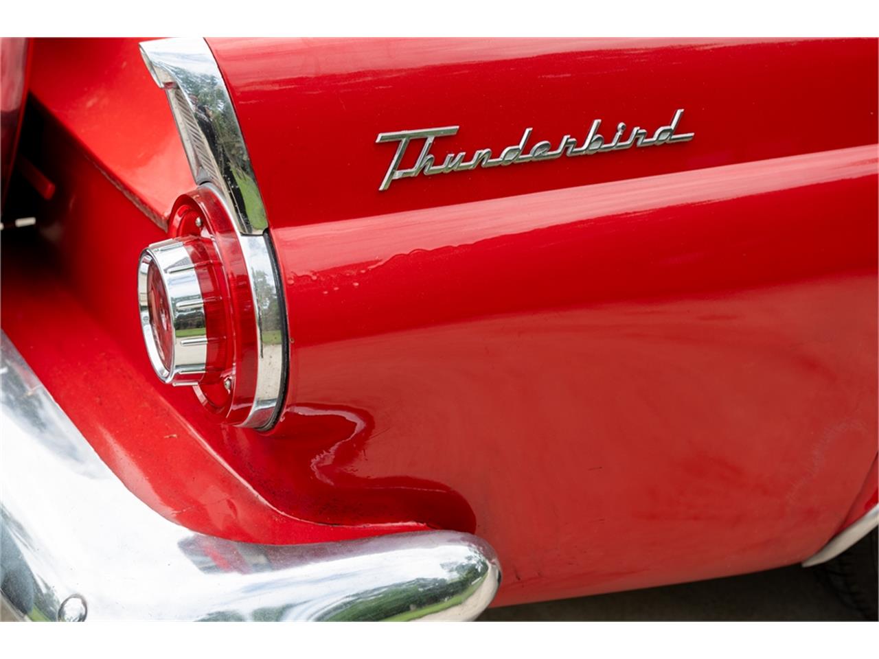 Ford-Thunderbird-1956-Red-Red-and-white-23