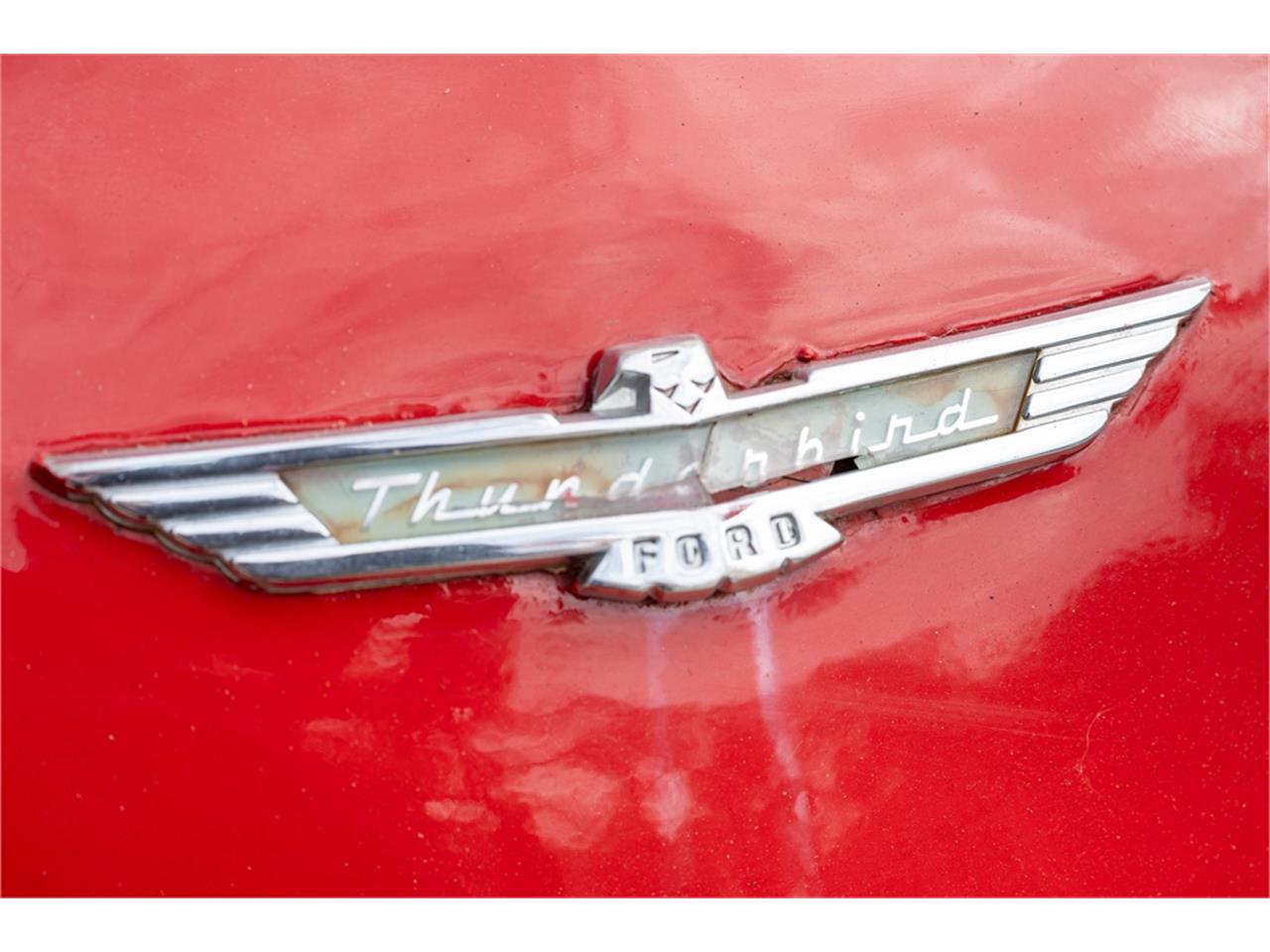 Ford-Thunderbird-1956-Red-Red-and-white-30