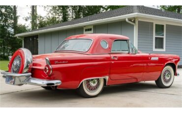Ford-Thunderbird-1956-Red-Red-and-white