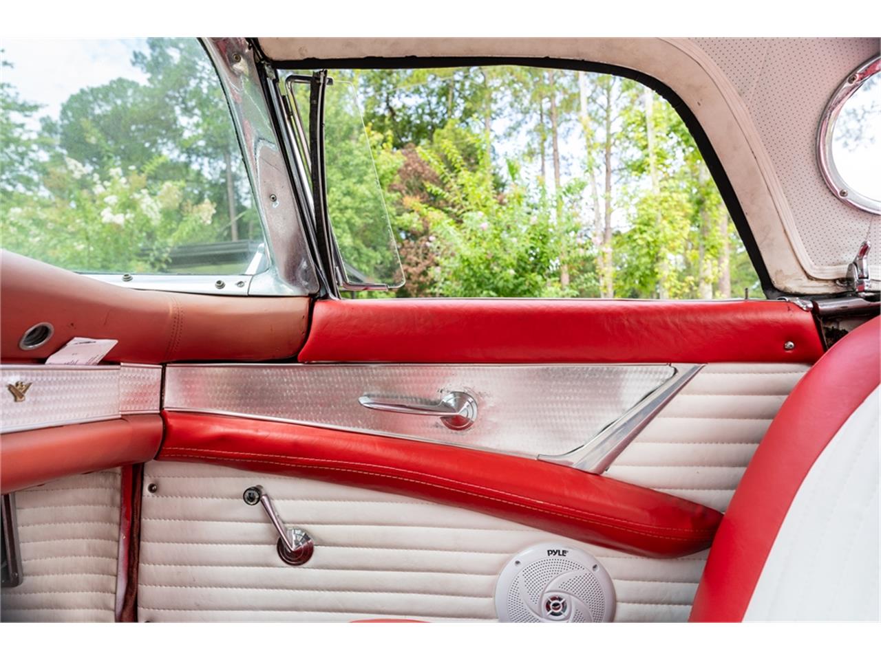 Ford-Thunderbird-1956-Red-Red-and-white-44